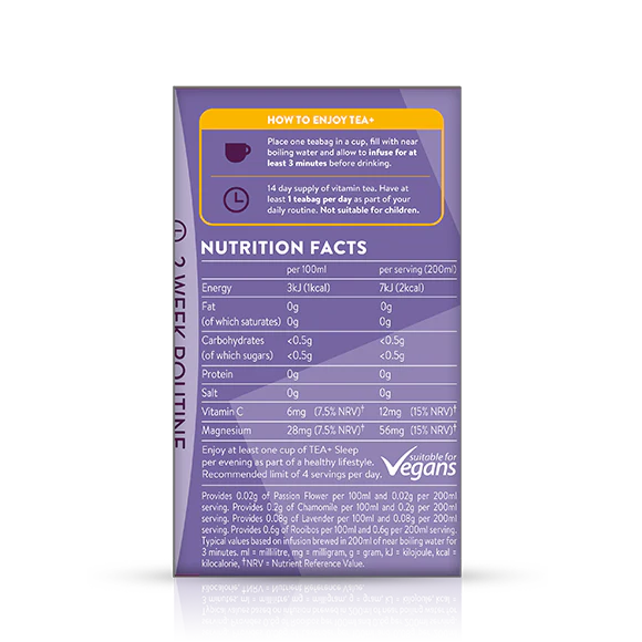TEA+ Sleep Vitamin Tea - Image 3