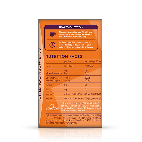 TEA+ Vitamin C Vitamin Tea - Image 3